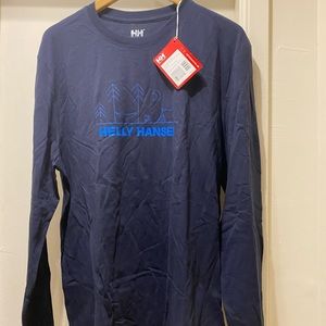 Helly Hansen mens XL Long sleeves cotton T/shirt